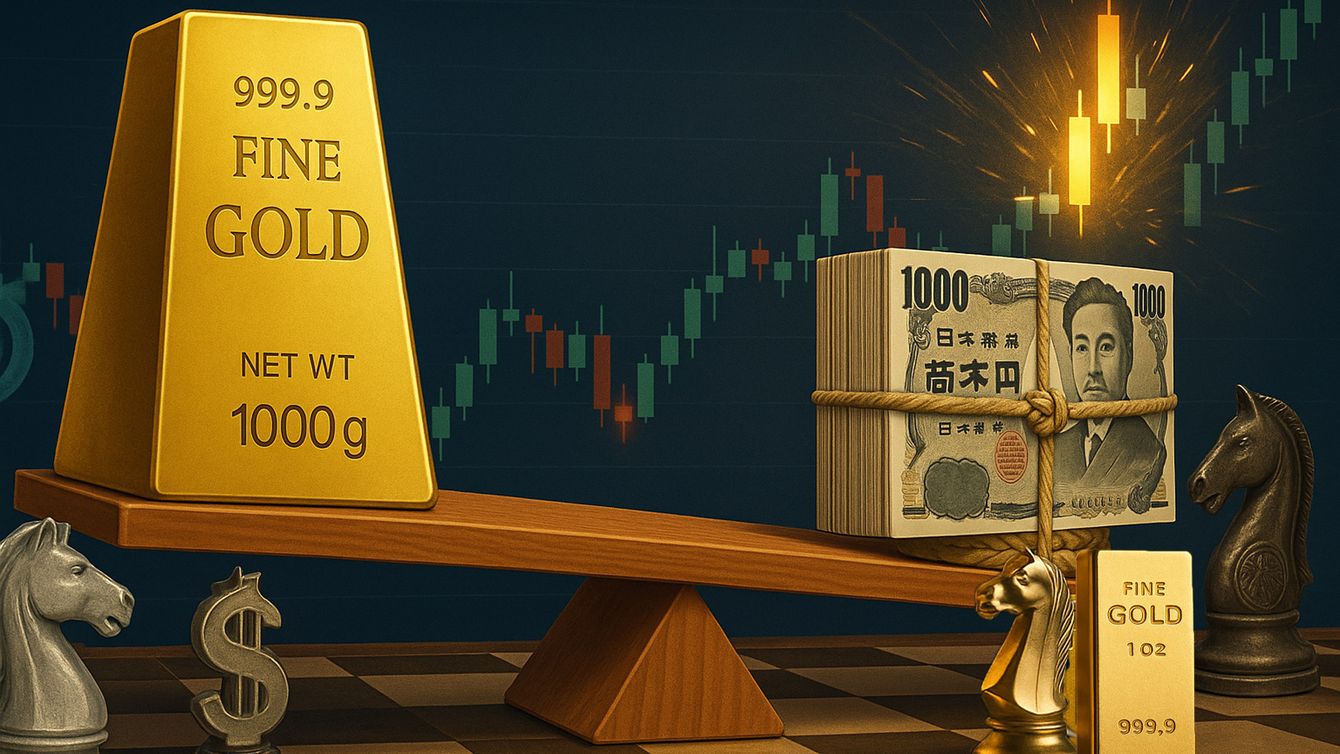 Oro in pieno RALLY: la crisi di fiducia, il “Sell America” e il big change di Tokyo