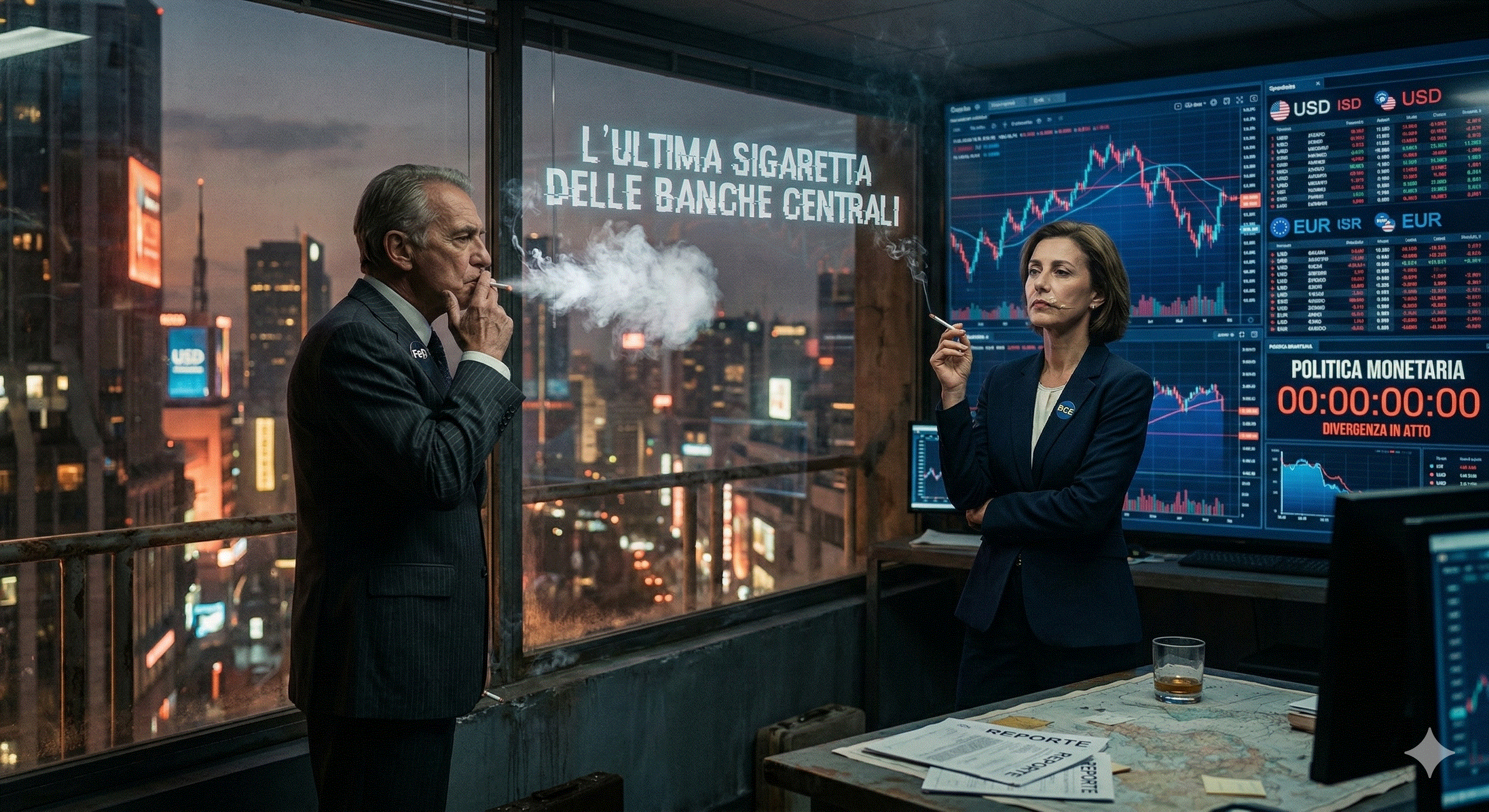 L’ULTIMA SIGARETTA DELLE BANCHE CENTRALI